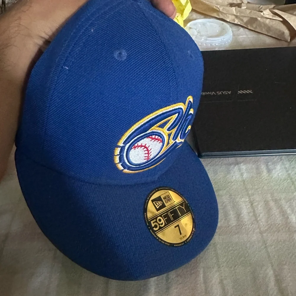 New Era Royal Blue Baseball Cap with Yellow Embroidery (charros Jalisco)